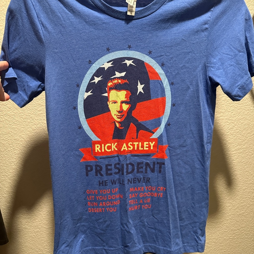 Rick Astley For President T-Shirt